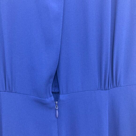 BCBGMAXAZRIA Marcee Royal Blue Wide-Leg Jumpsuit 6 - Picture 9 of 16